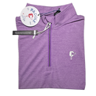 Butter Stripe Half Zip- Napa Berry