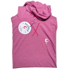 Butter Stripe Hoodie- Velvet Rose