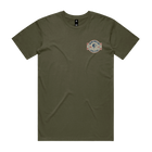 Blue Collar Golfer Logo- Army Green