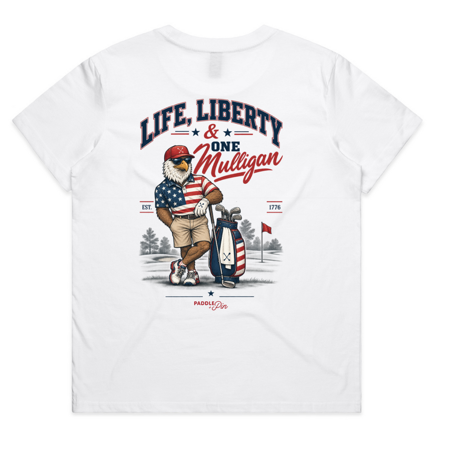 Freedom Golfer-Women's SS Tee