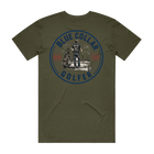 Blue Collar Golfer Logo- Army Green