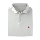 Butter Stripe Performance Polo- Cloud