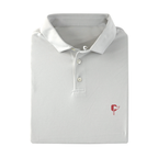 The Cloud Butter Stripe Performance Polo
