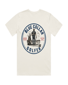 Blue Collar Golfer Logo- Cream