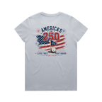 Women's "Live Free, Play Hard" Tee
