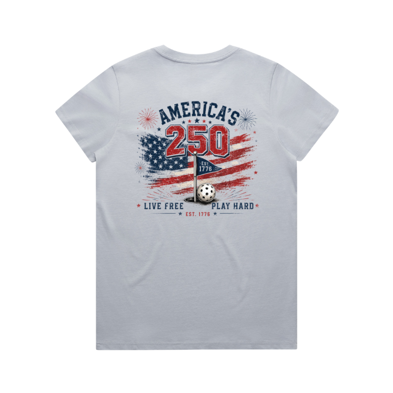 Women's Live Free- Blue