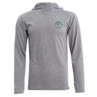 P+P Logo Performance Hoodie- Heather Grey