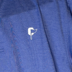 Nautical Blue Butter Stripe Half Zip