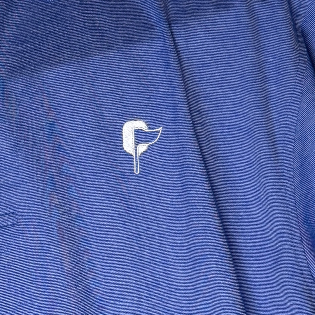 Nautical Blue Butter Stripe Half Zip