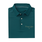 Men's Classic Performance Polo- Forest Green