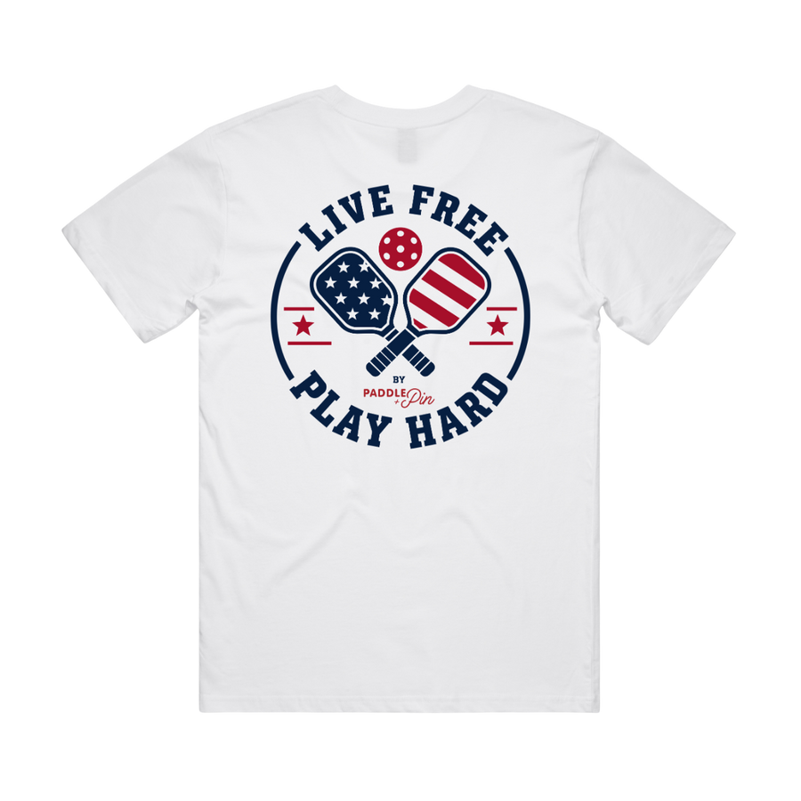 Freedom-to play Men's SS Tee- White