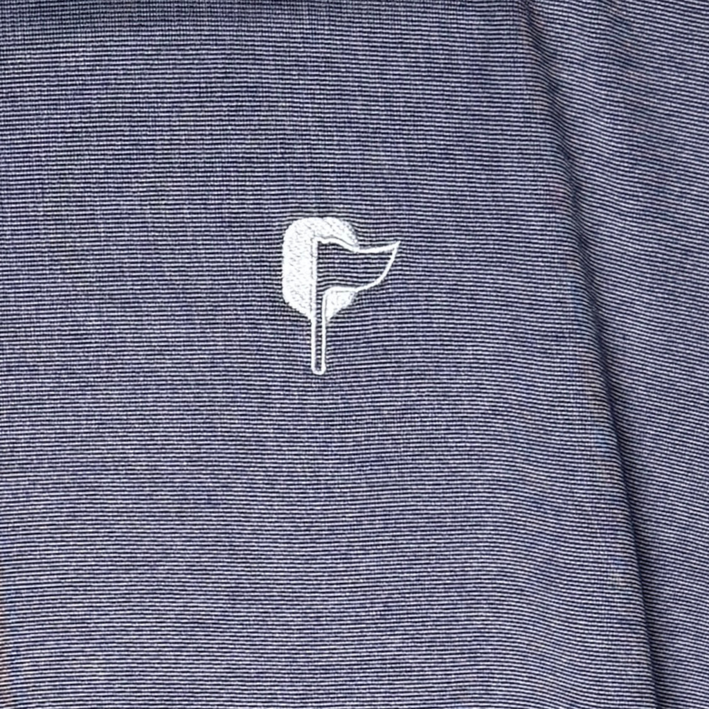 Navy Butter Stripe Half Zip