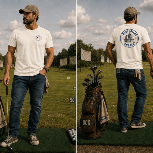 Blue Collar Golfer Logo