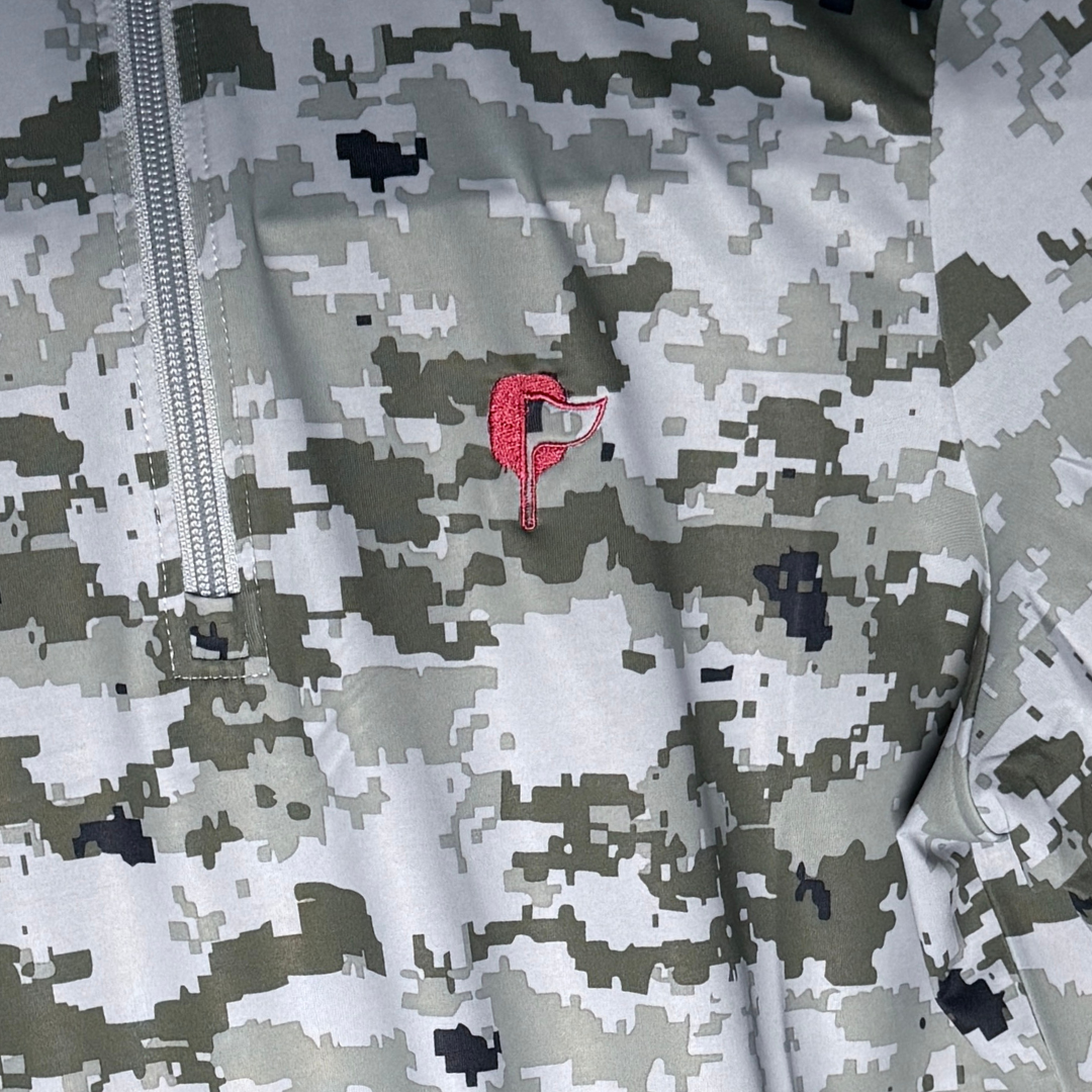 Women's Ecotek 1/2 Zip- Camo