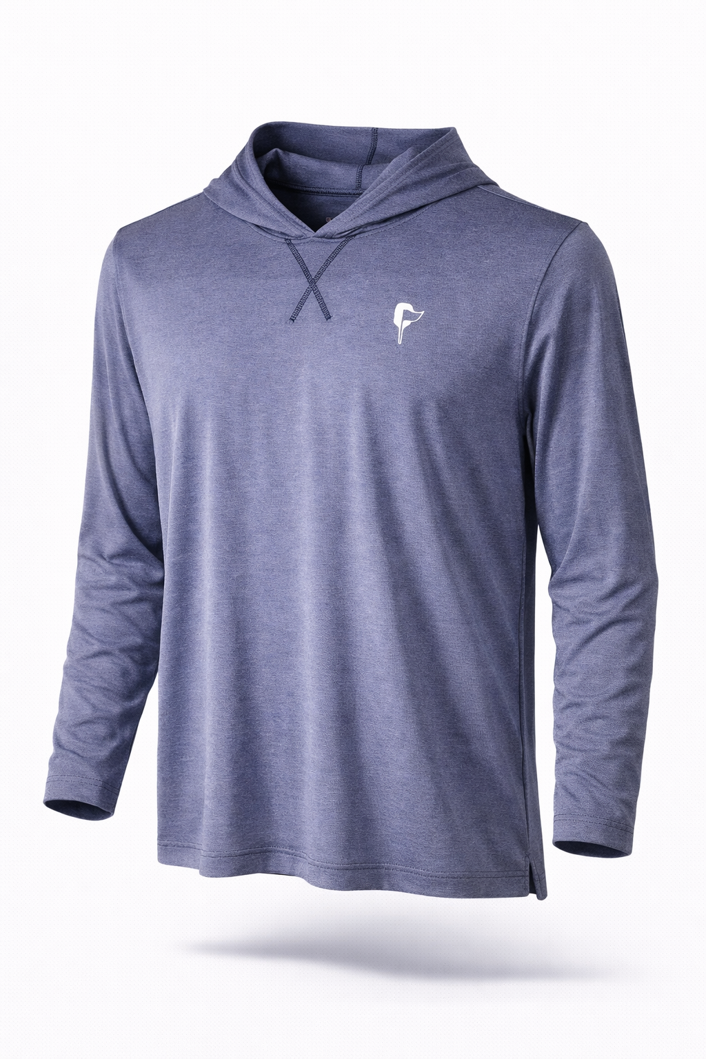 Butter Stripe Hoodie- Soft Navy