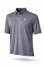 Soft Black Butter Stripe Performance Polo
