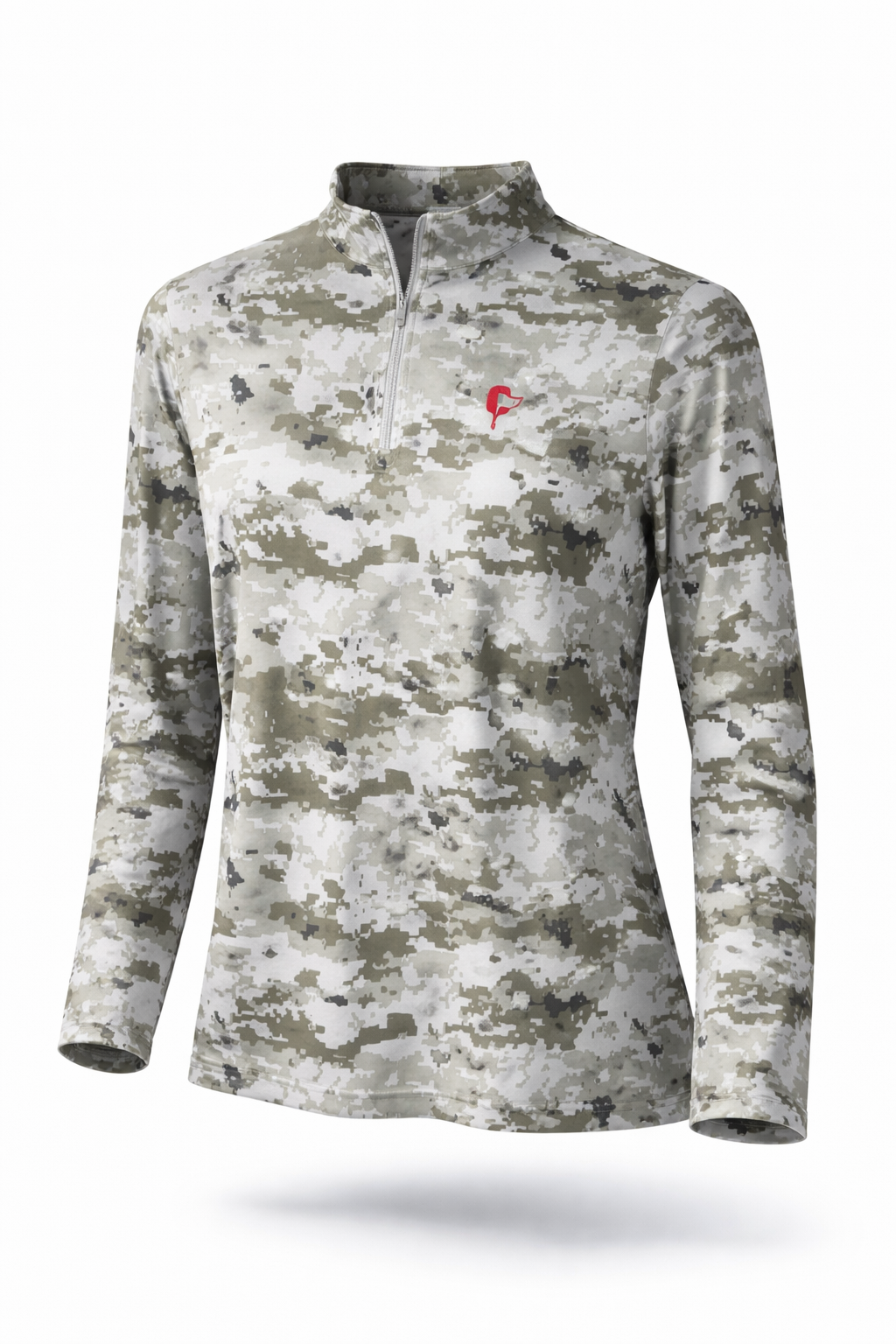 Women's Ecotek 1/2 Zip- Camo