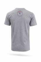 Logo Performance S/S- Heather Grey