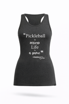 Pickleball is Serious Performance Tank