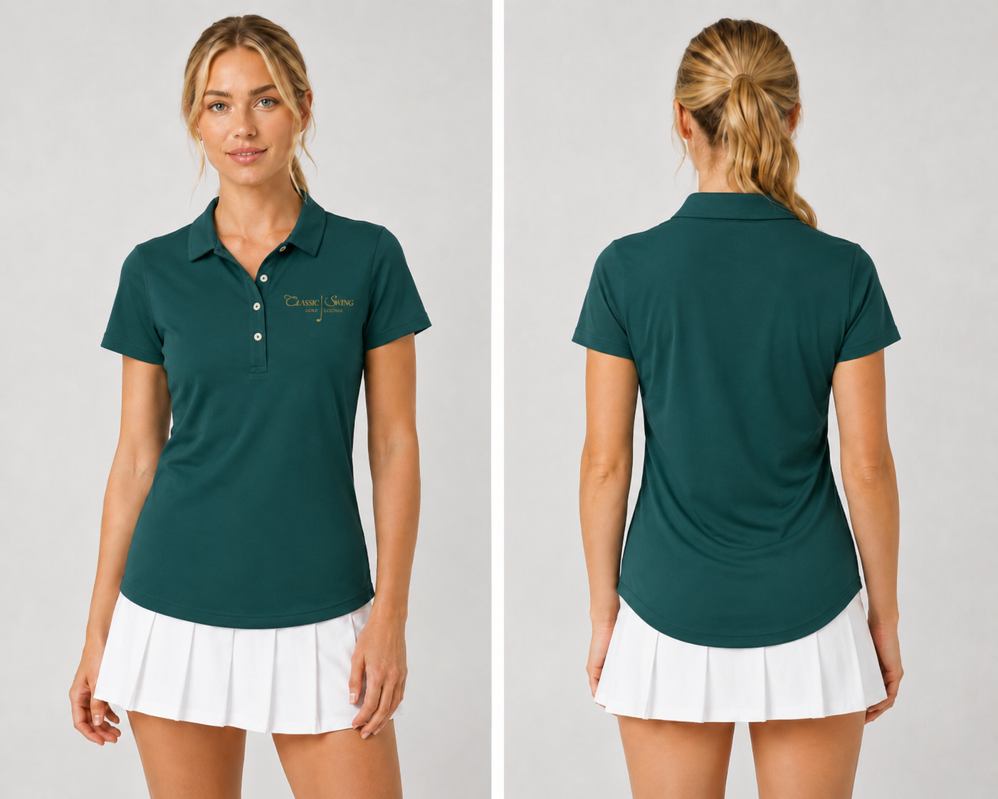 Women's Classic "Swing Into Action" Performance Polo