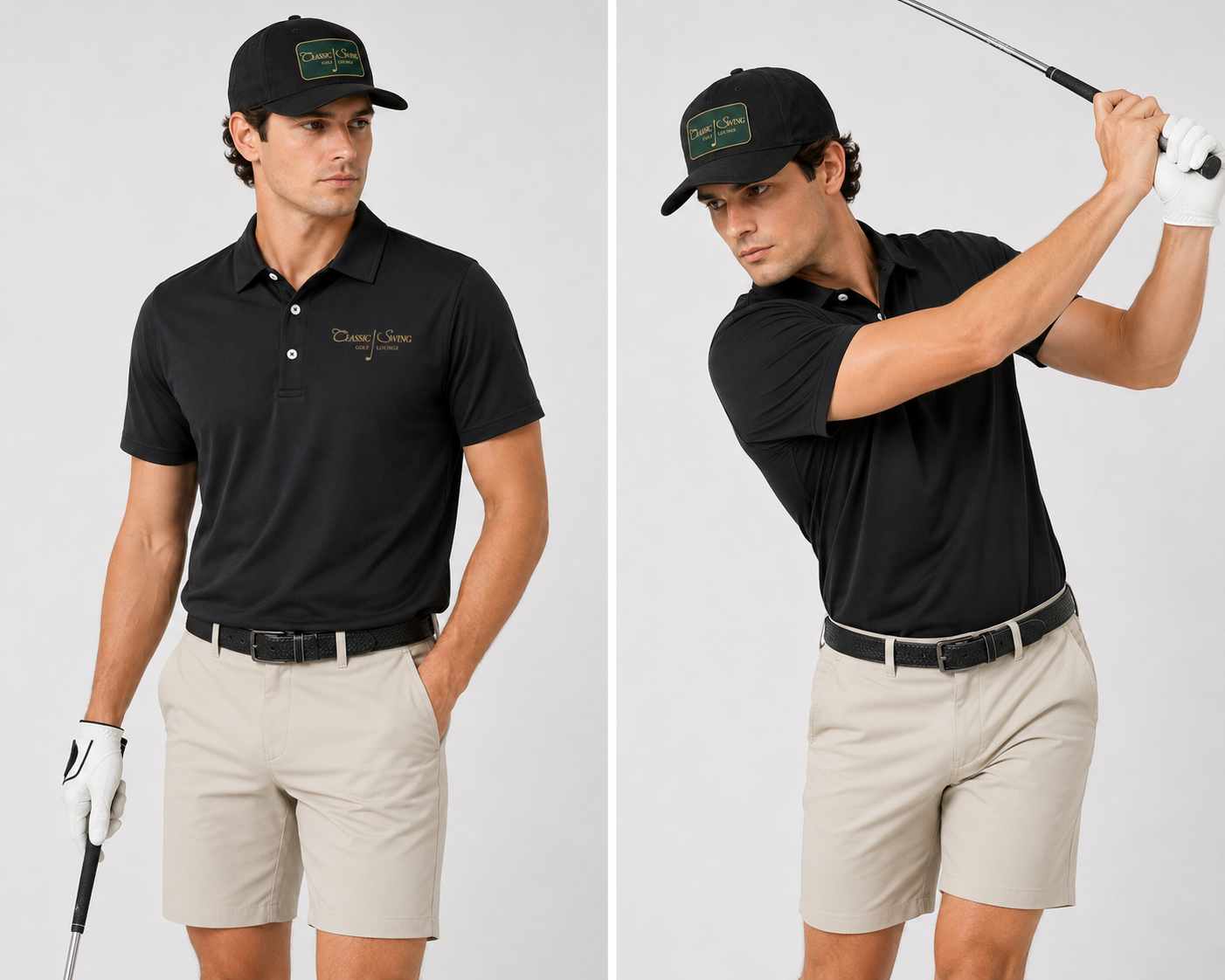 Men's Classic "Swing Into Action" Performance Polo
