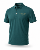 Men's Classic Performance Polo- Forest Green