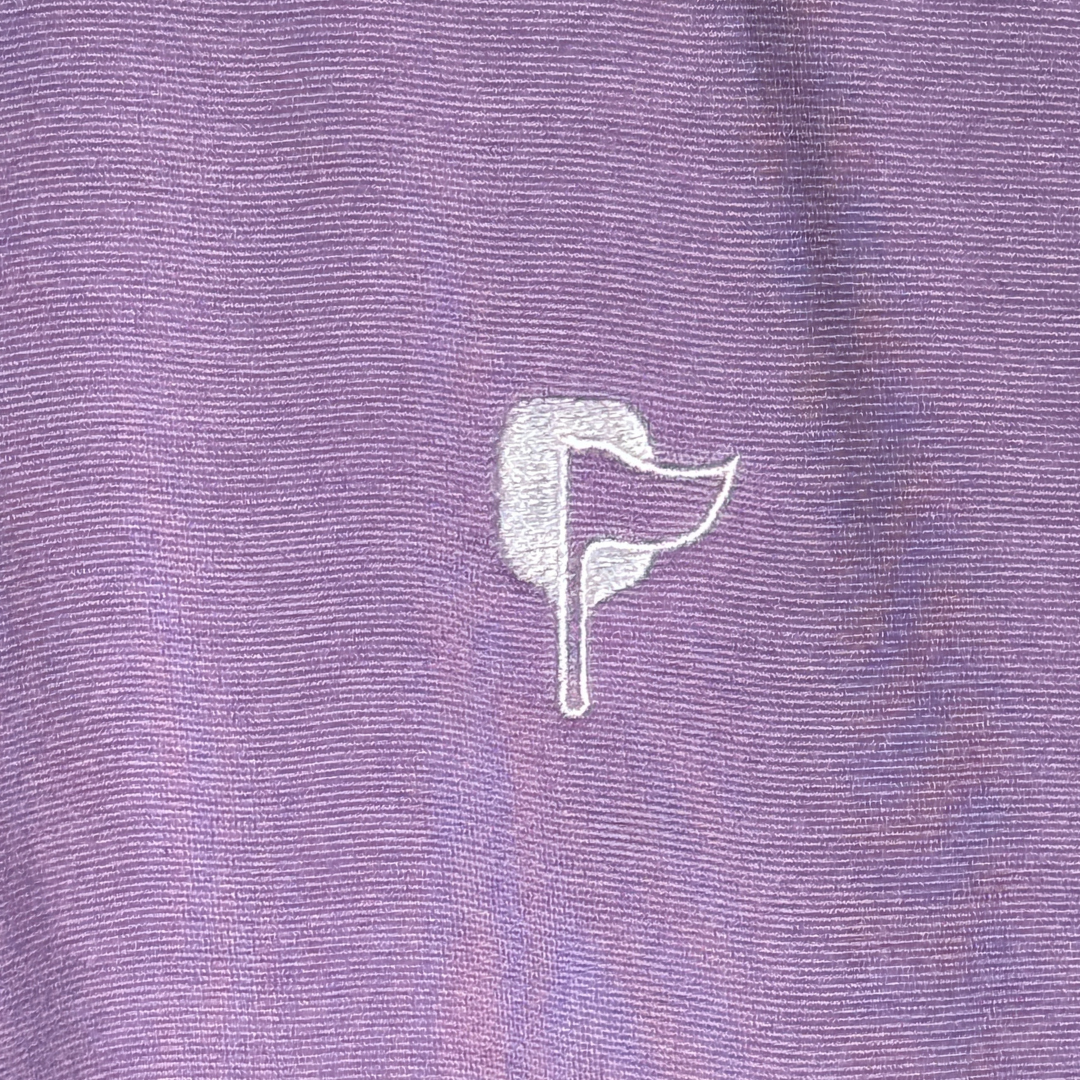 Butter Stripe Half Zip- Lavender
