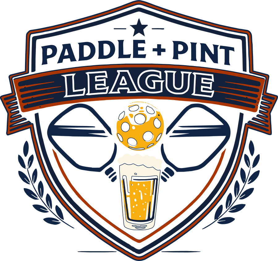 Paddle + Pint League crest
