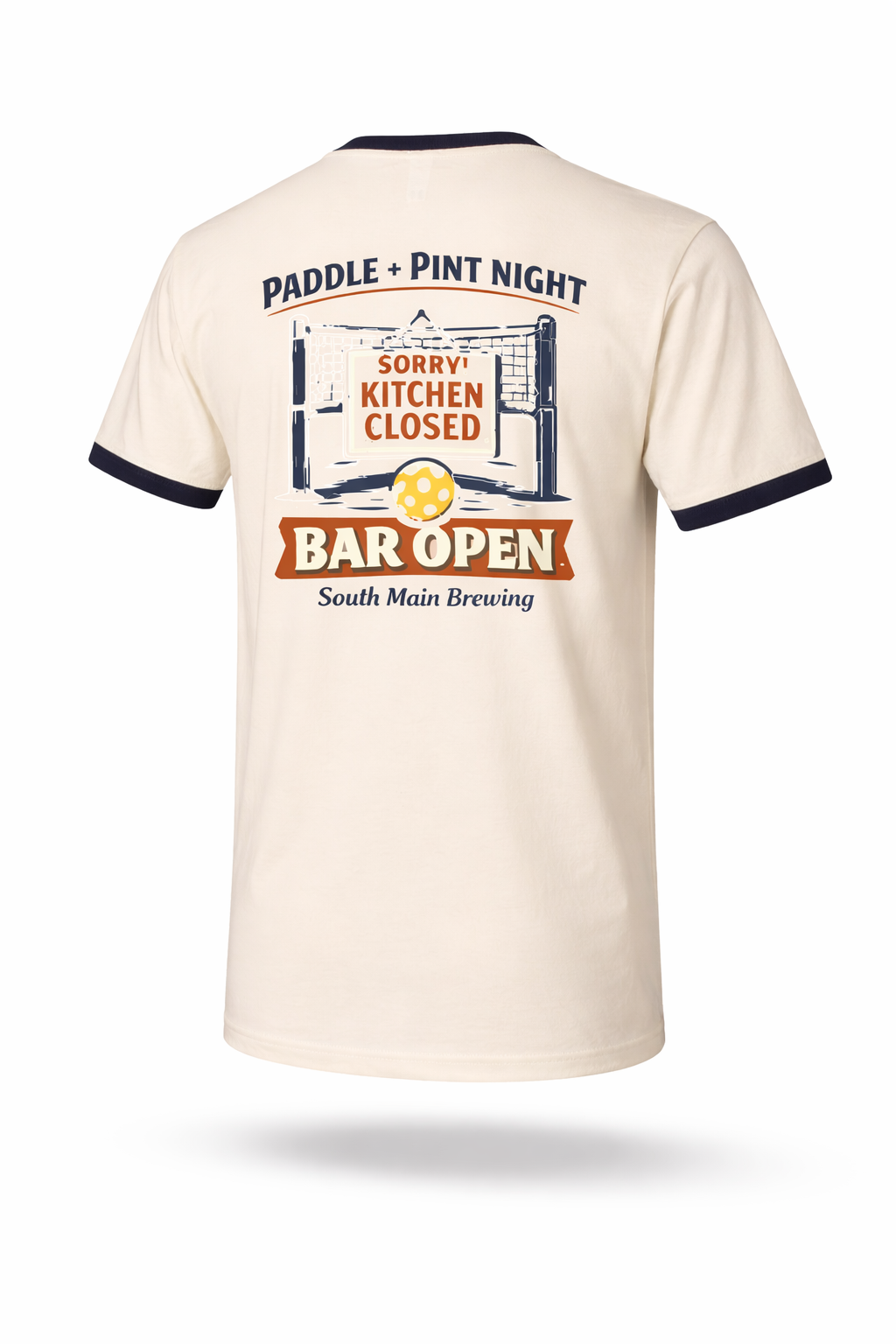 Bar Open SS Unisex Ringer Tee