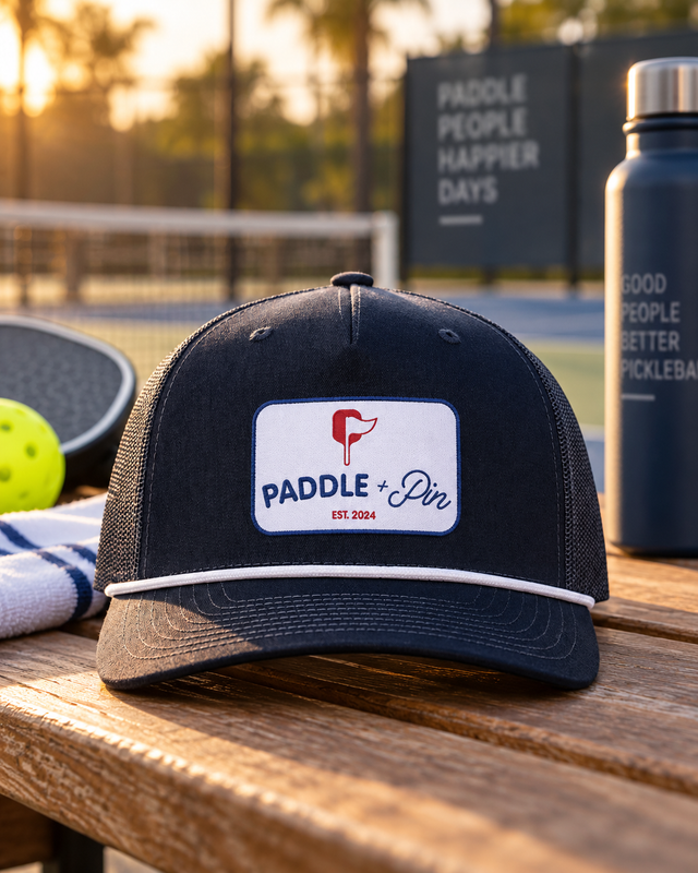 Classic Trucker Rope- Navy/White