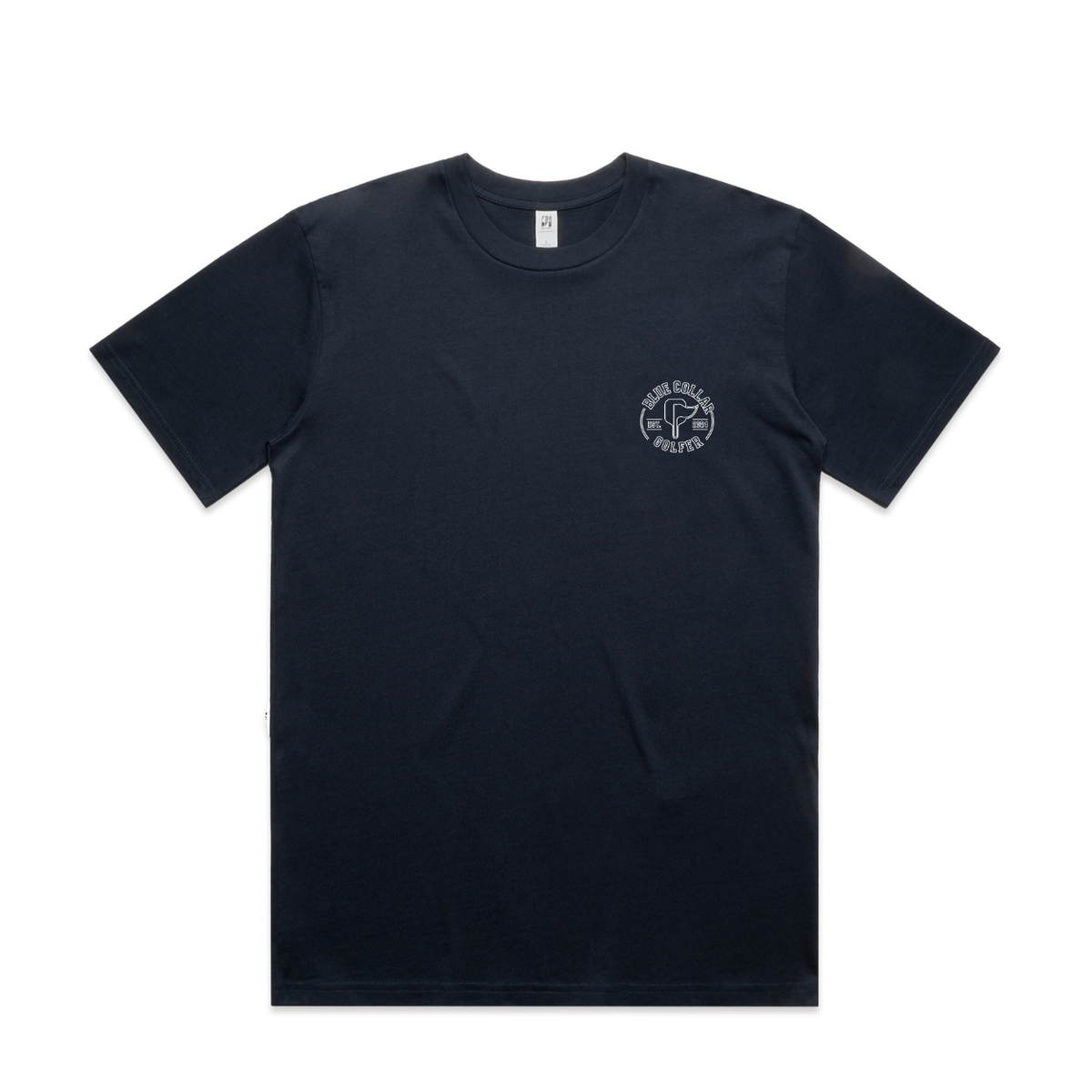 Blue Collar Golfer Men's SS Tee- Navy